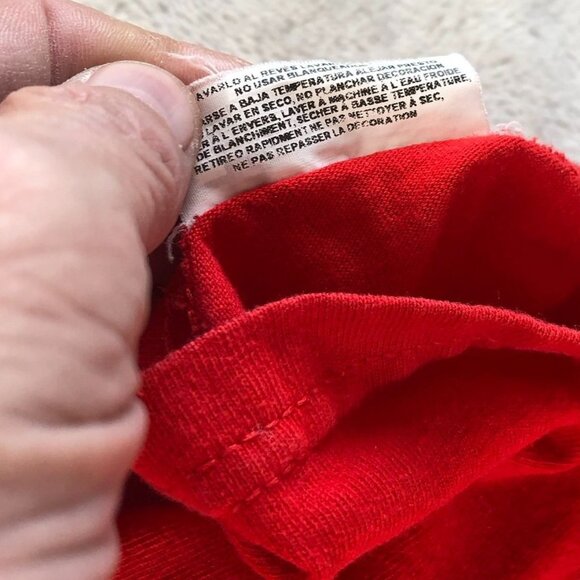 Washington Nationals Strasburg #37 T-Shirt XL Red Graphic Tee - Picture 8 of 11